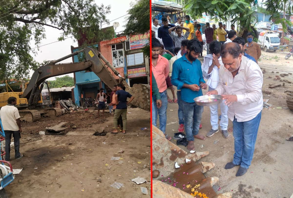 CM City Gorakhpur first six lane Construction started by PWD