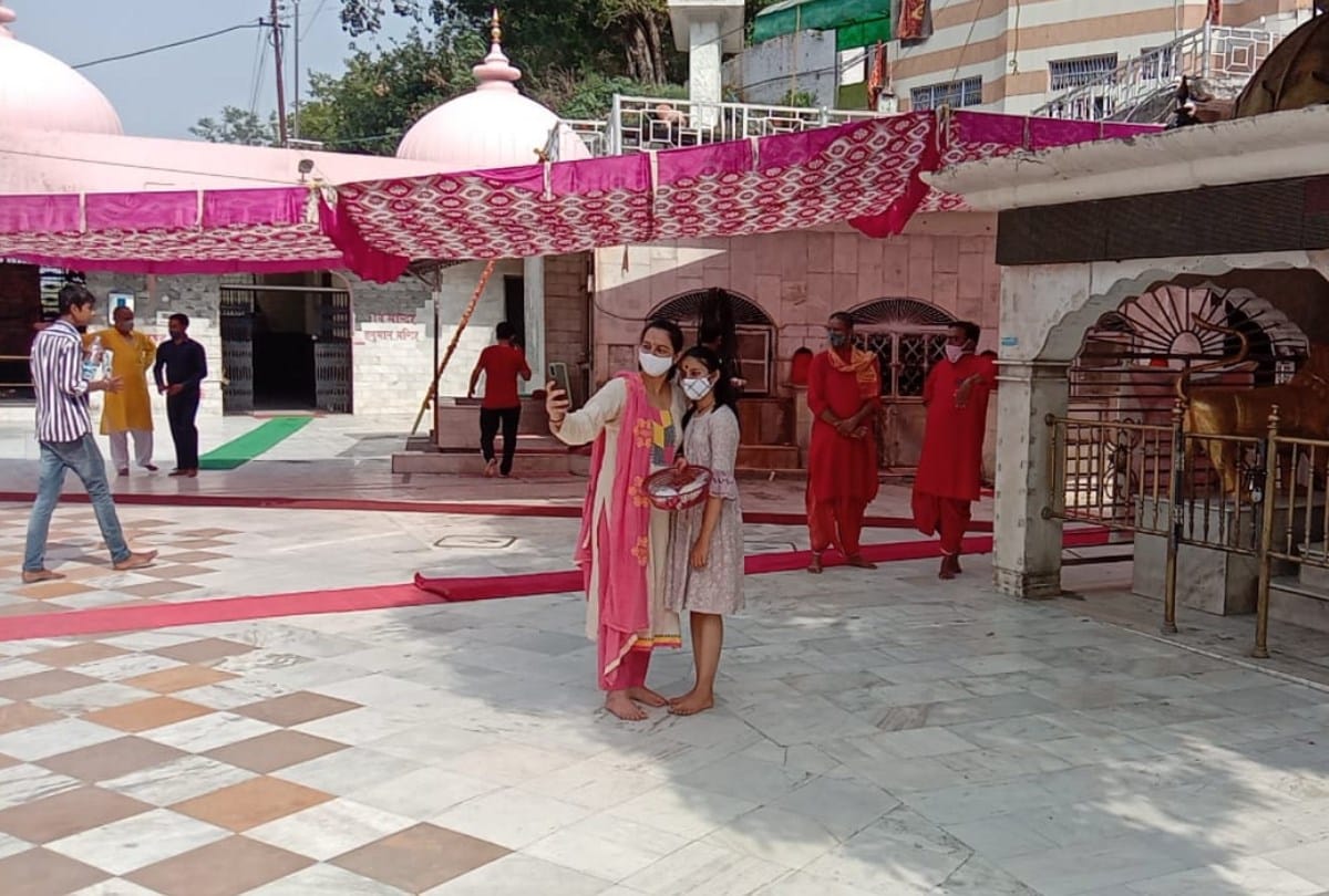 Temples open in himachal pradesh devotees paid obeisance shaktipeeth in himachal pradesh