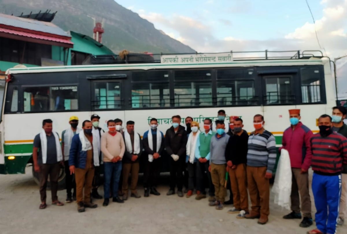 delhi leh hrtc bus service strated from today