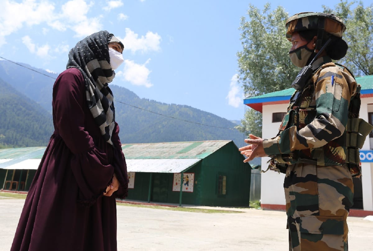 Jammu and Kashmir: Women soldiers deployed on the front of internal security after LoC