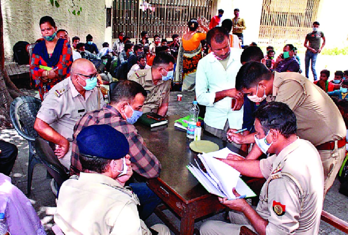 Seven big stations of seven districts crossed accused caught by SP GRP in moradabad
