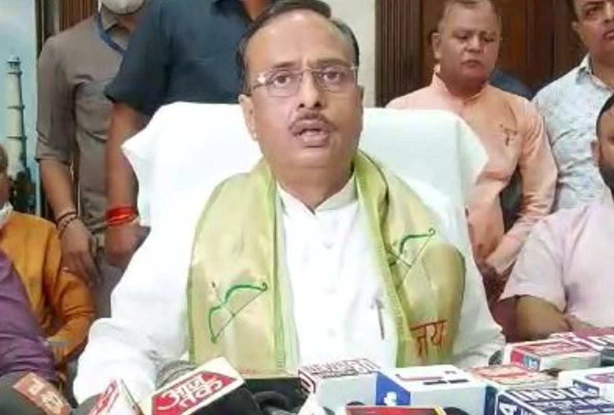 UP: Deputy Chief Minister said, BJP has done unprecedented work, vacant posts of teachers will be filled