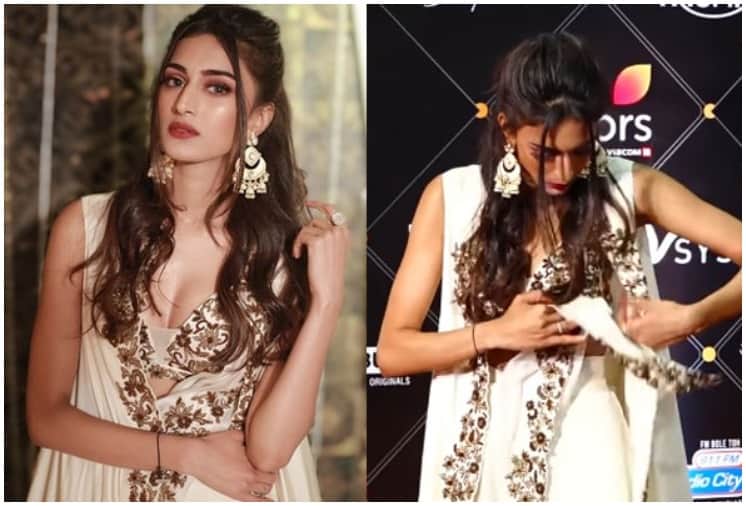 Famous Television Actresses Oops Moment Erica Fernandes Kamya Punjabi
