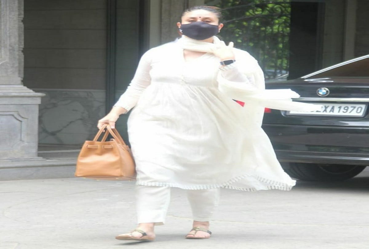 kareena kapoor latest look in white dress in hindi