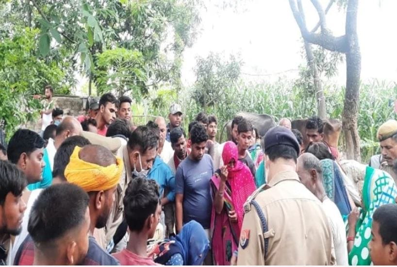 minor girl  brutally murdered by stuffing cloth in her mouth in jaunpur she was pregnant for eight months police suspects family members