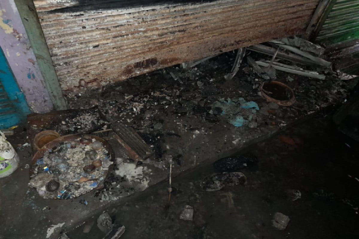 UP News: Fire set in a Jewelers Shop in Meerut