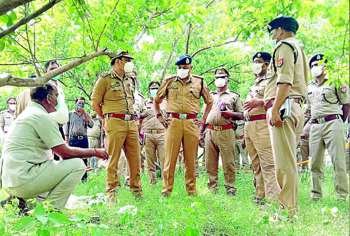 UP: After rape dead body was burnt after killing the girl
