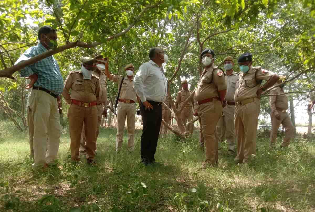 UP: After rape dead body was burnt after killing the girl