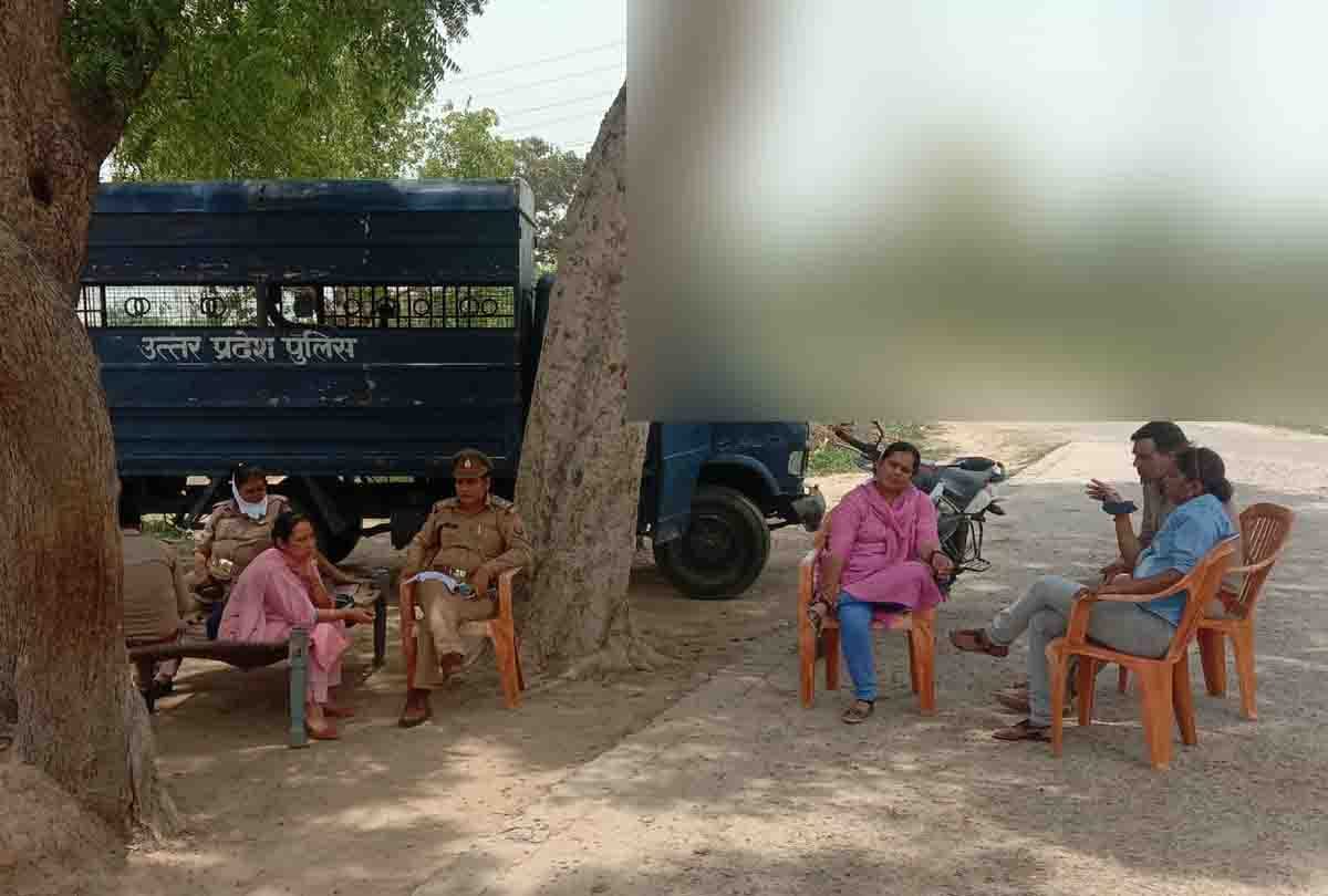 UP: After rape dead body was burnt after killing the girl