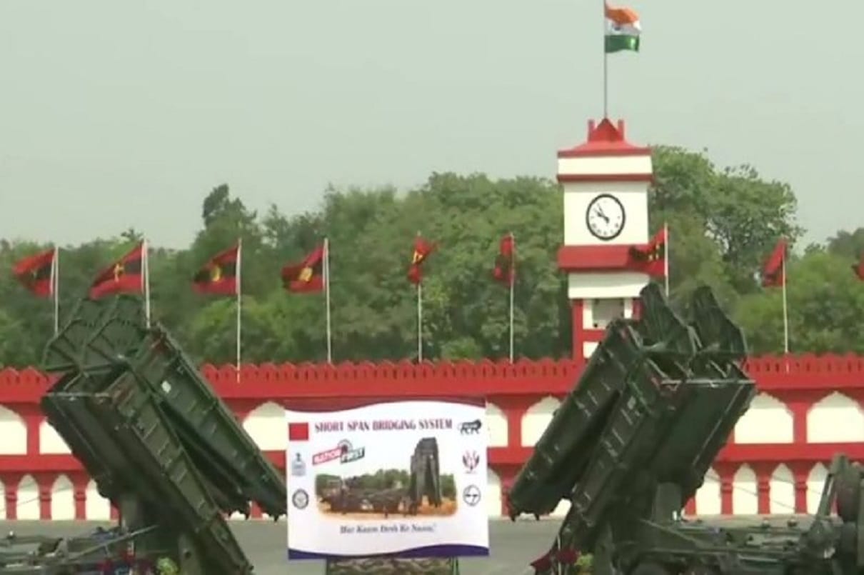 indian army inducts 12 indigenous short span bridging systems for operations western borders with pakistan