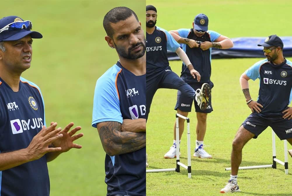 Navdeep Saini dismisses Devdutt Padikkal 2nd intra squad match SLC shared highlights watch video