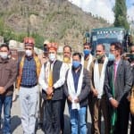 अटल टनल से पहली बार दिल्ली के लिए वोल्वो बस शुरू