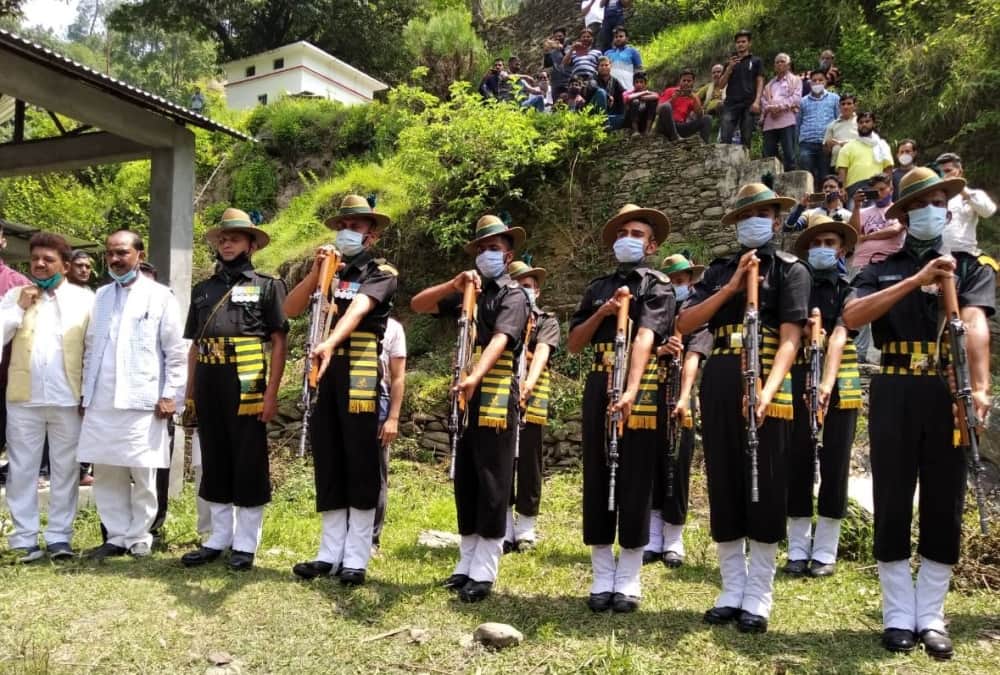 Uttarakhand News: Martyr Brijesh Rautela Funeral Today Emotional Photos
