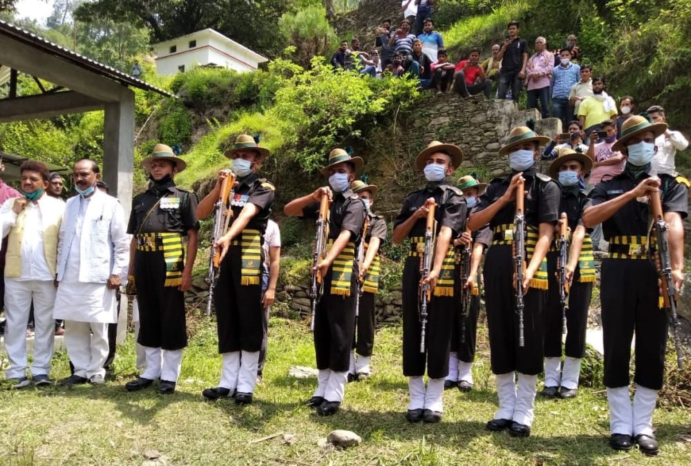 Uttarakhand News: Martyr Brijesh Rautela Funeral Today Emotional Photos