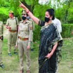 मयूर संरक्षण केंद्र में हेमा मालिनी...