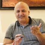 दिल्ली के उप मुख्यमंत्री मनीष सिसोदिया