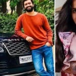 नई गाड़ी के साथ विक्की कौशल, कटरीना कैफ