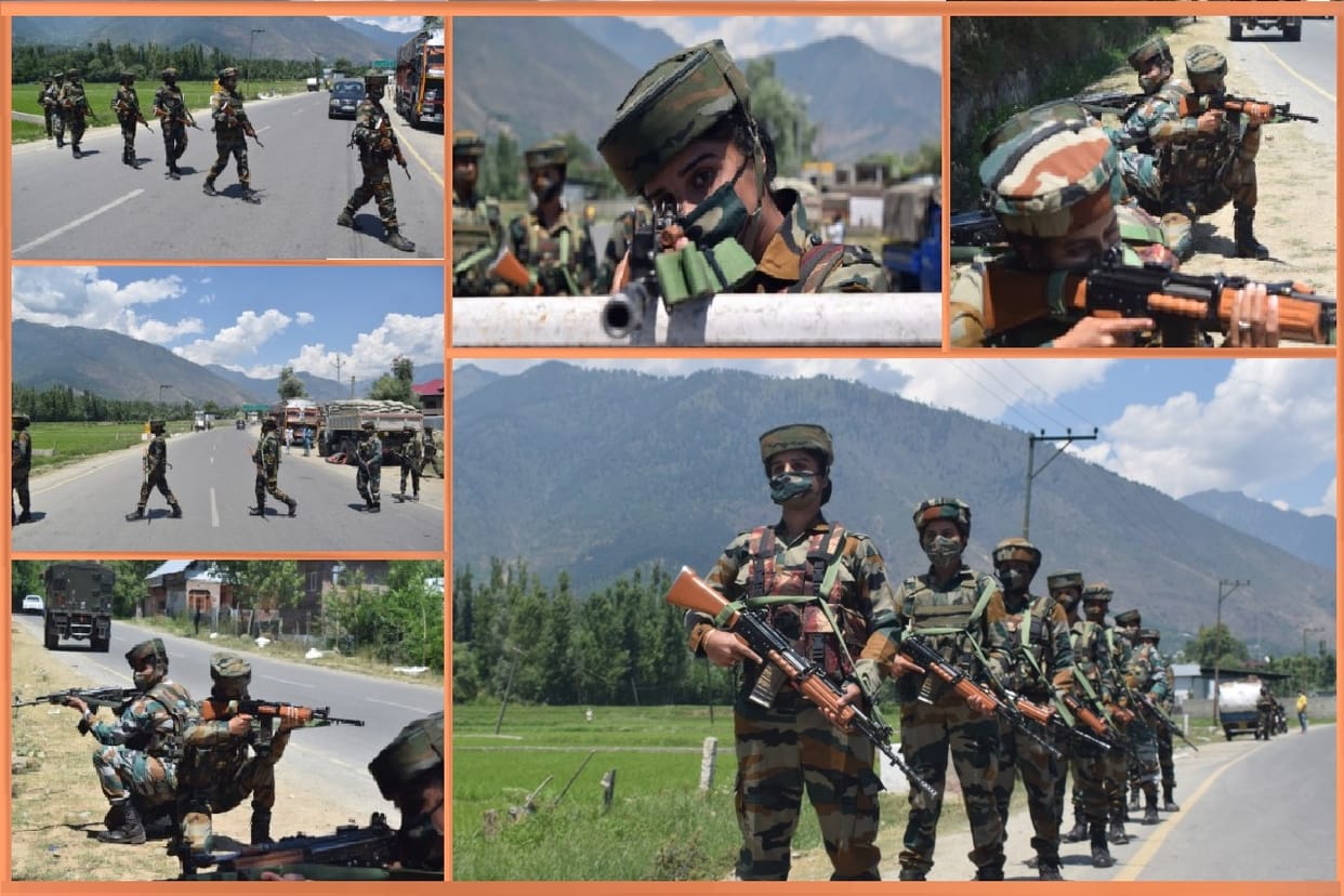 Assam Rifles battalion women soldiers will take charge of internal security in Kashmir