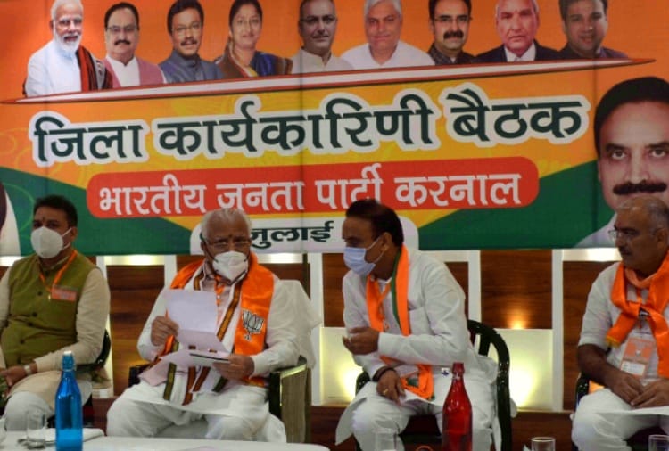 CM Manohar Lal said Panchayat elections will be held after the court decision in Haryana