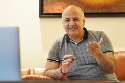 दिल्ली के उपमुख्यमंत्री मनीष सिसोदिया