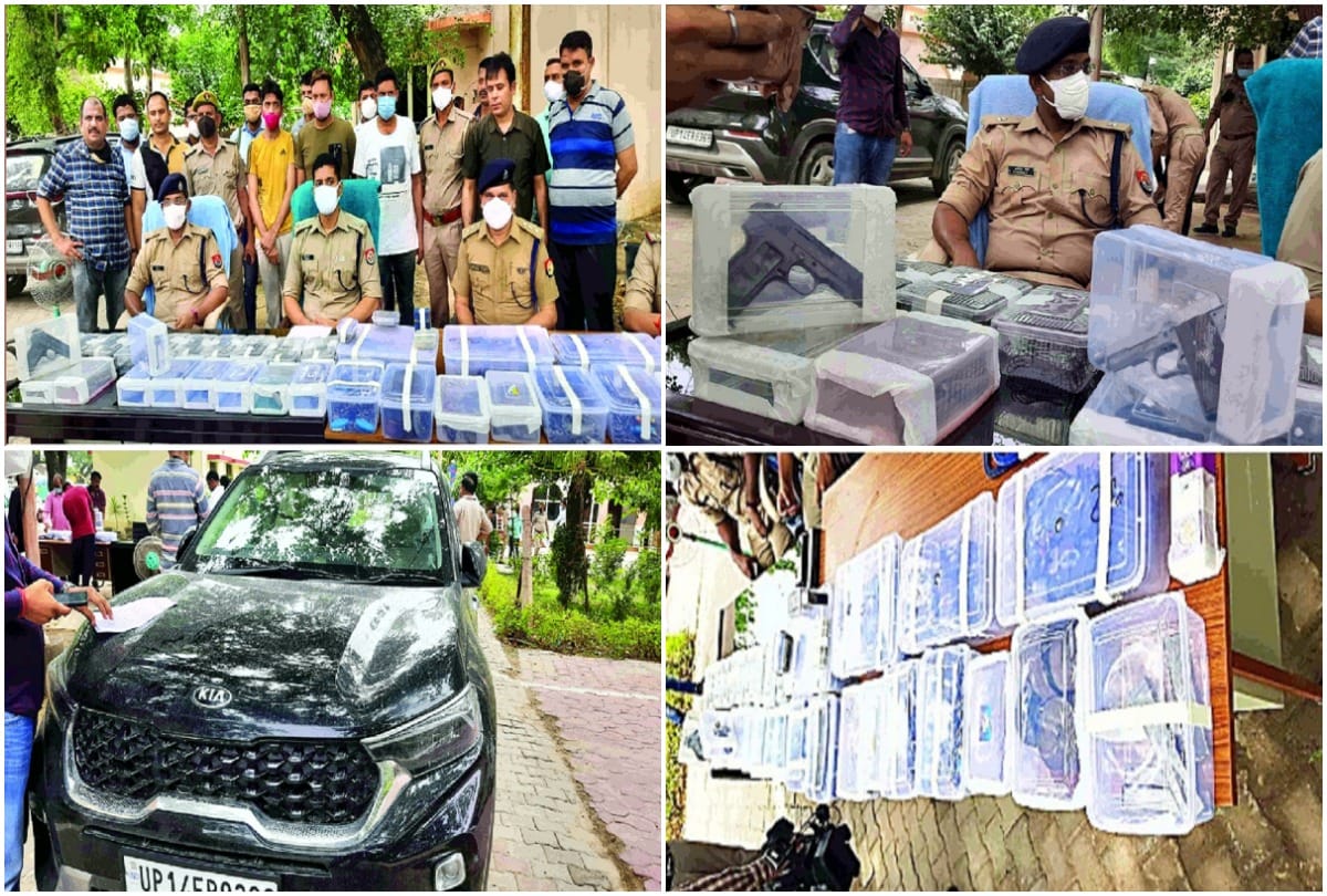 Three brothers were running illegal pistol factory in Greater Noida