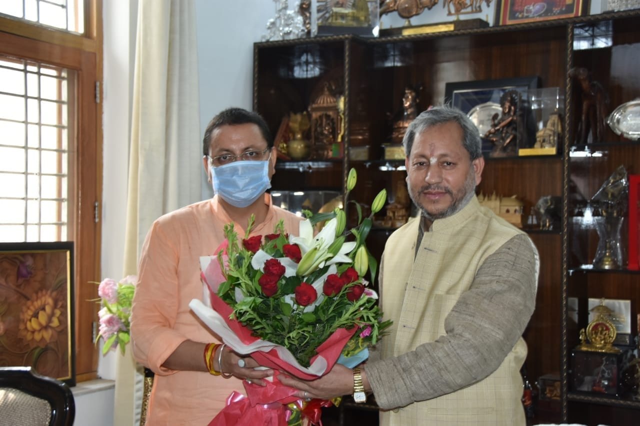 Pushkar Singh Dhami New CM of Uttarakhand : chetan become lucky for pushkar singh