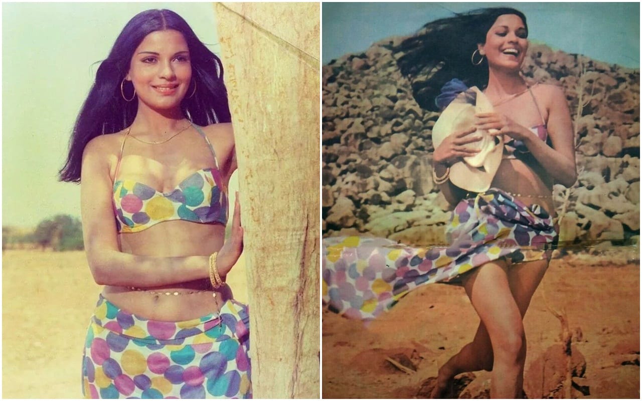 international bikini day 2021 these actresses shown bold bikini look in old films sharmila tagore parveen babi zeenat aman dimple kapadia