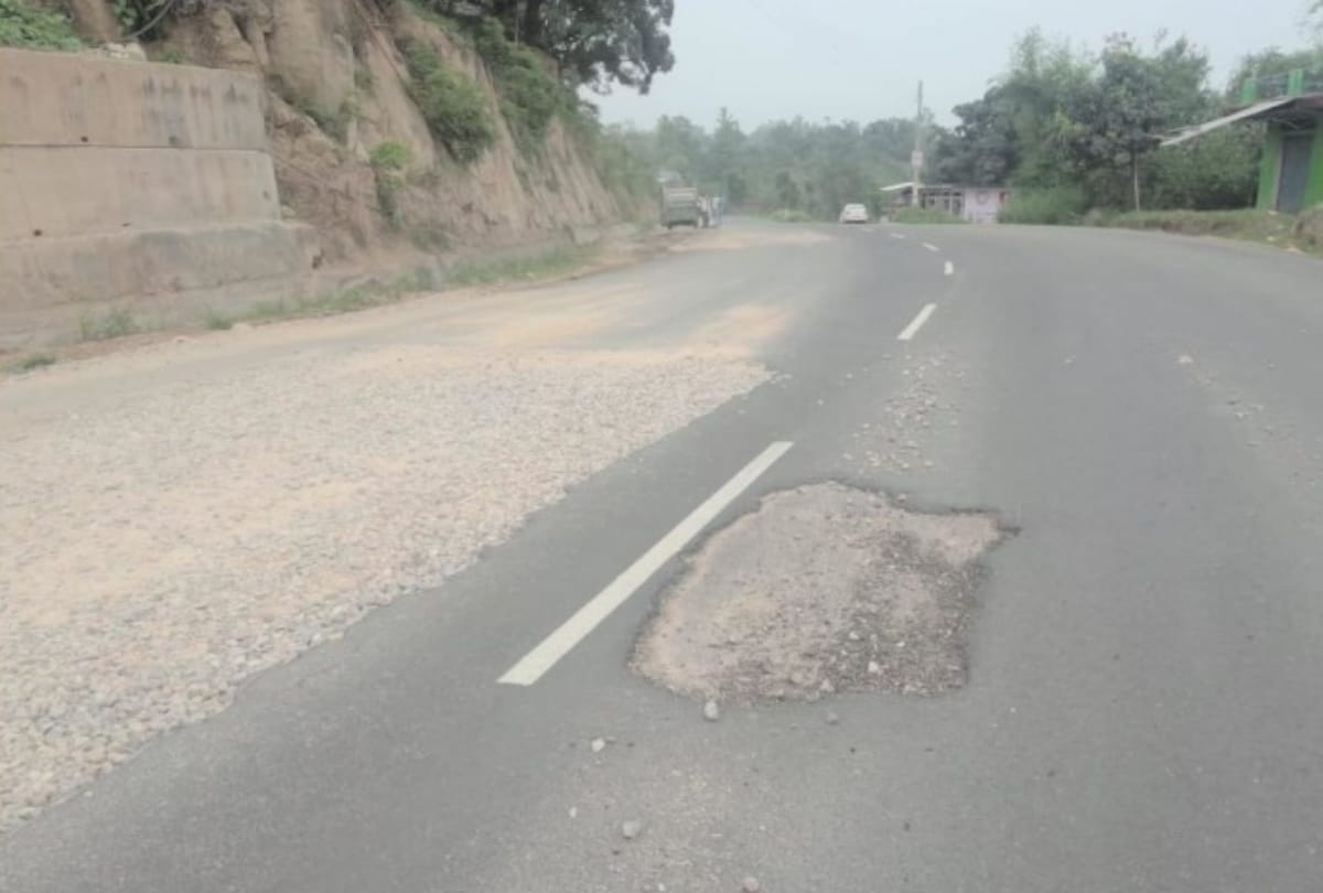 himachal news: survey started for black spot on road