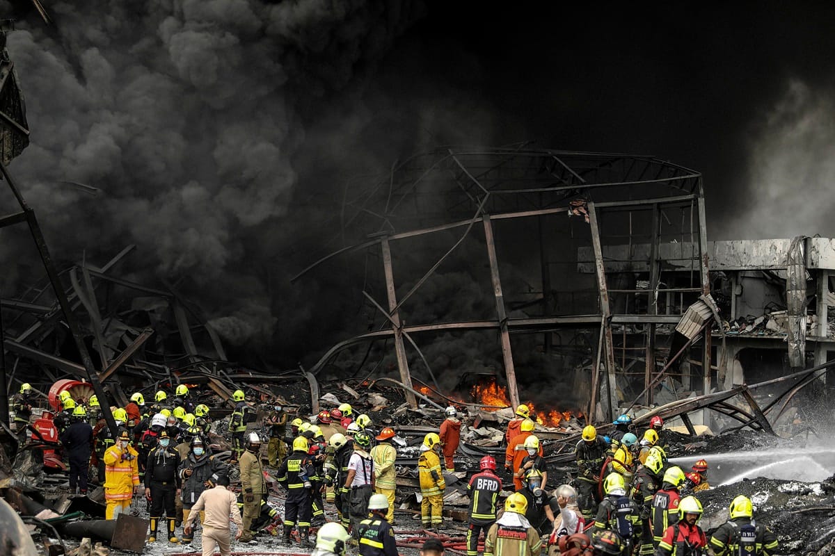 explosion in chemical factory in Thailand leaving one killed and 62 injured