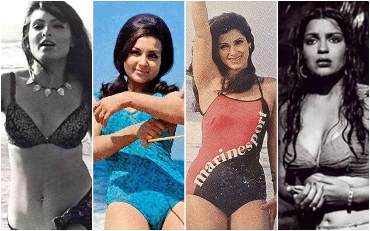 international bikini day 2021 these actresses shown bold bikini look in old films sharmila tagore parveen babi zeenat aman dimple kapadia
