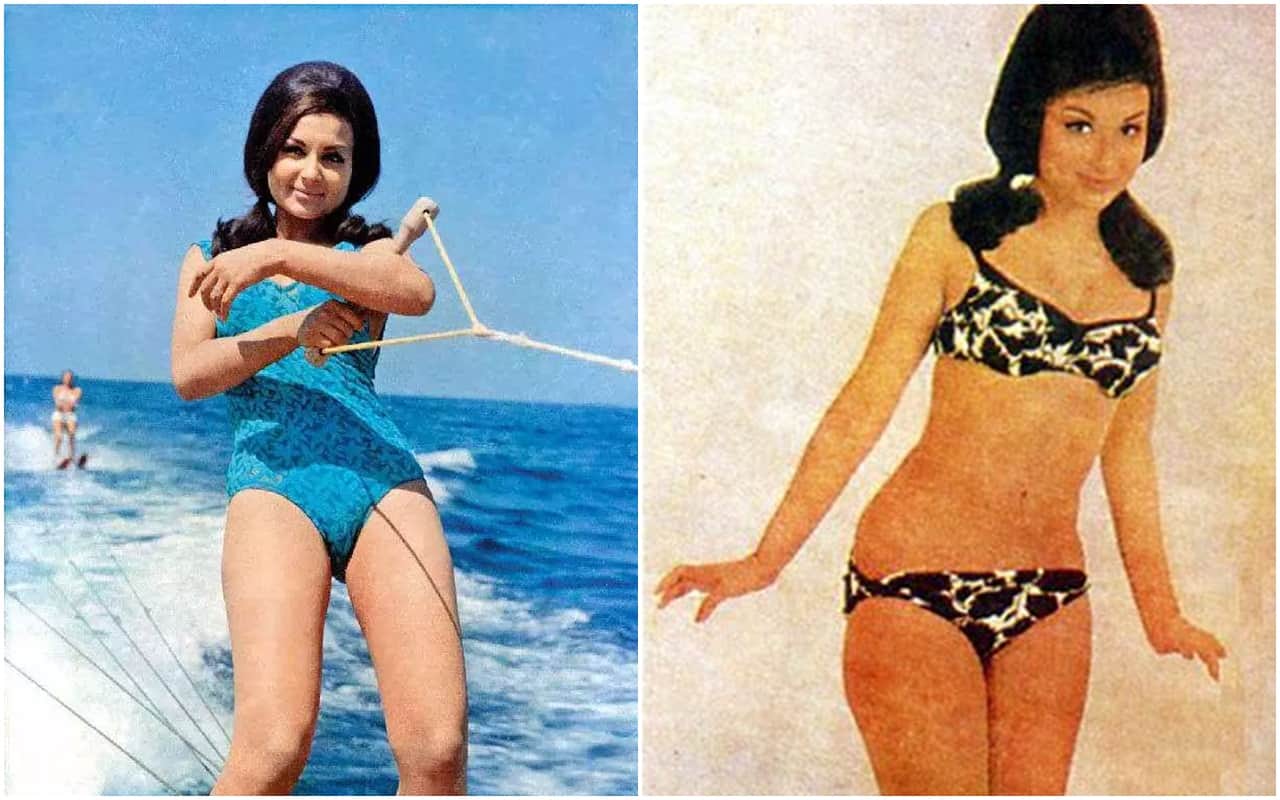 international bikini day 2021 these actresses shown bold bikini look in old films sharmila tagore parveen babi zeenat aman dimple kapadia