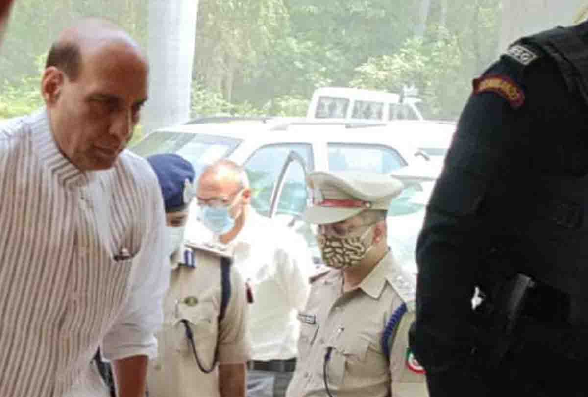 Defense Minister visit to Kanpur: Rajnath Singh said that those who attack with drones will get a lesson
