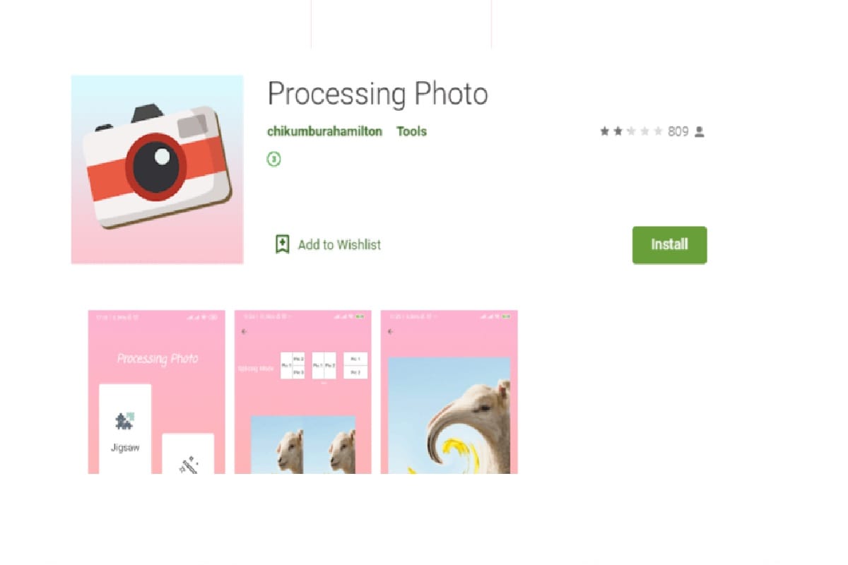 Processing Photo