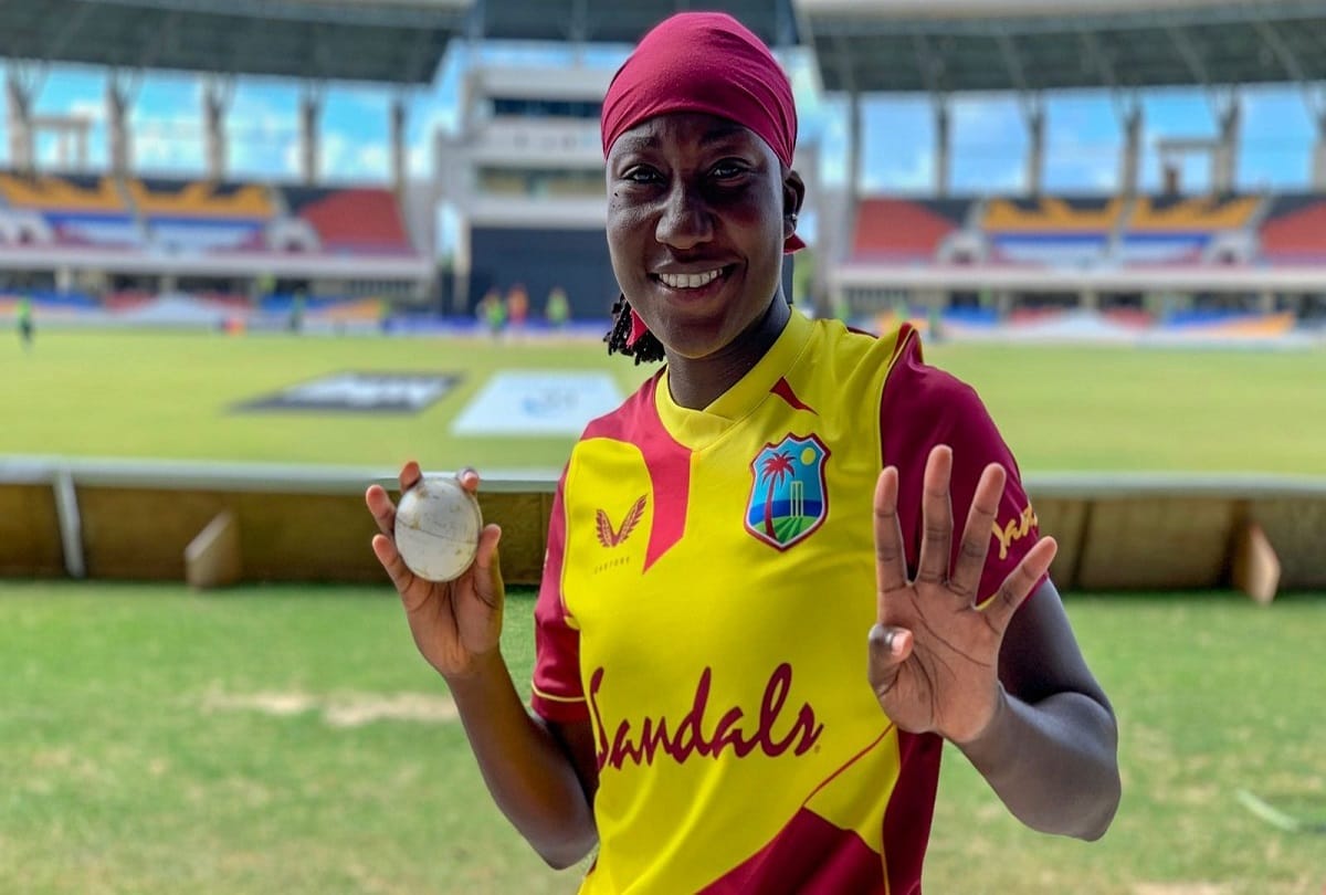 WIW vs PAKW west indies Stafanie Taylor scripts history becomes 2nd West Indies to take T20I hat trick in women cricket