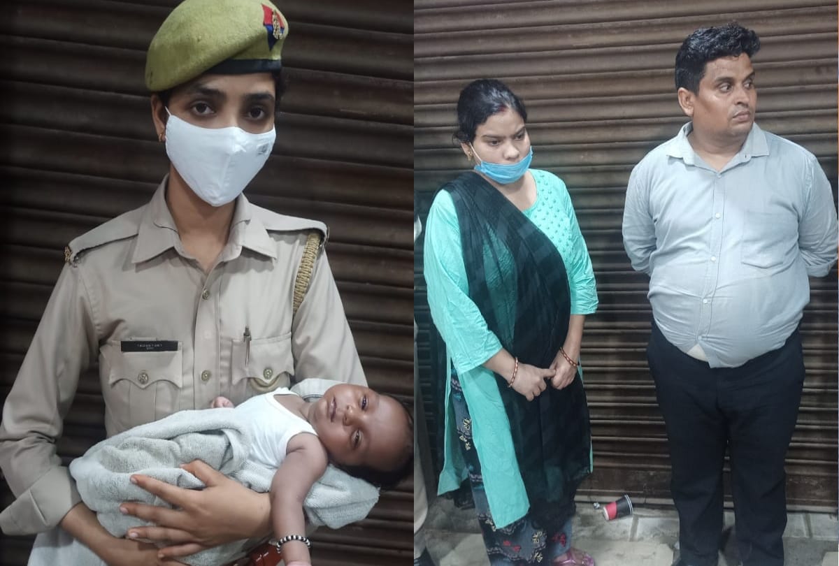 Bulandshahr 40 days old baby girl was kidnapped by her aunt as she was not having kids and she wanted to raise her