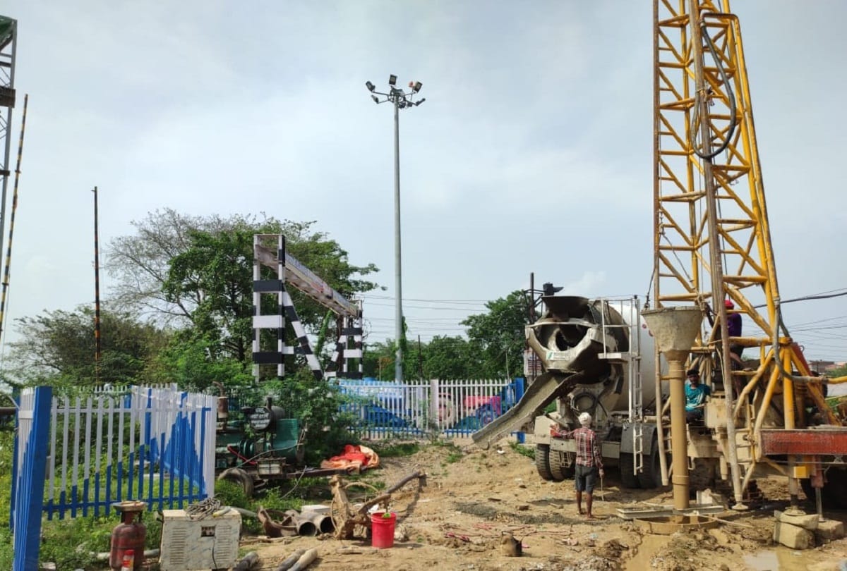 Machines reached Salori construction site, started excavation for payal test