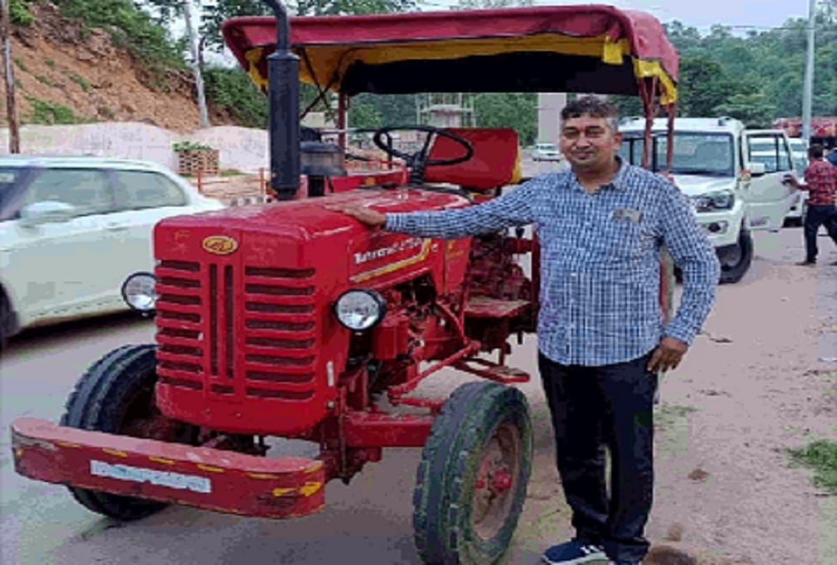 Tractor stolen from JNU 15 year old teenager drive 700 km tractor in 40 hours