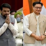 अनुराग ठाकुर और किरेन रिजिजू