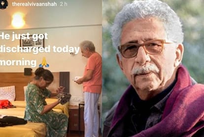 Naseeruddin Shah Returns Home From Hospital Son Vivaan Shares Pics