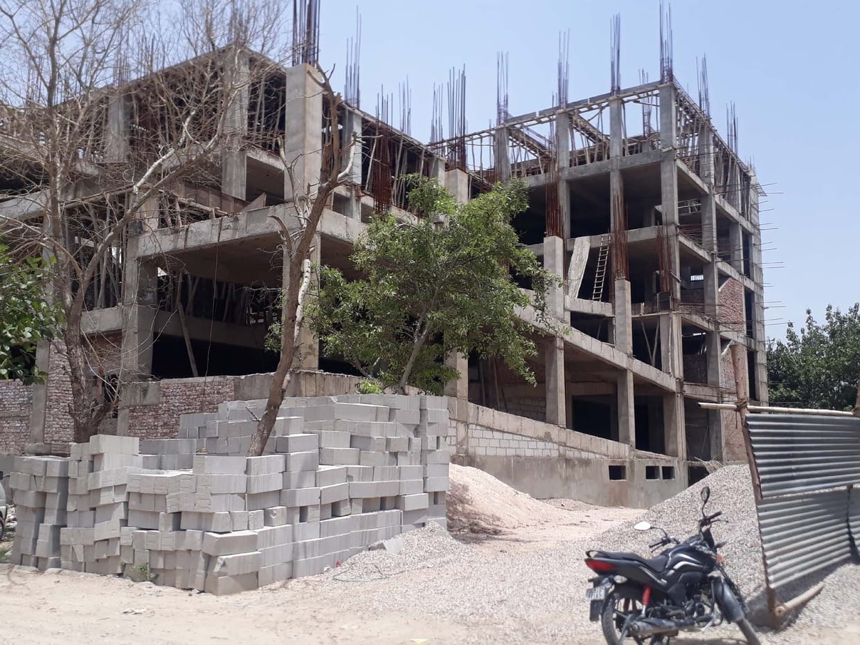 It may take six more months to build the hospital's extension building