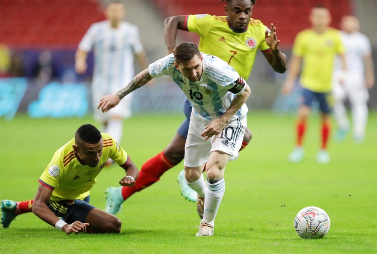 Copa America Argentina defeated Colombia by 3-2 in shootout and reached Copa America final against Brazil
