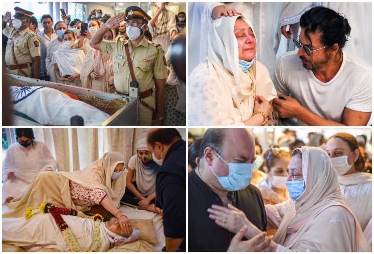 Veteran Actor Dilip Kumar last rites performed with full state honours