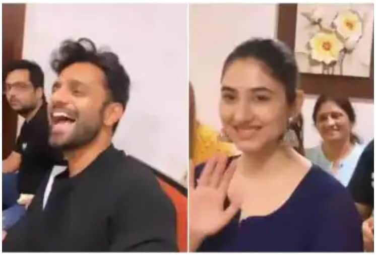 Rahul Vaidya Disha Parmar start wedding preparations with dance practice sessions
