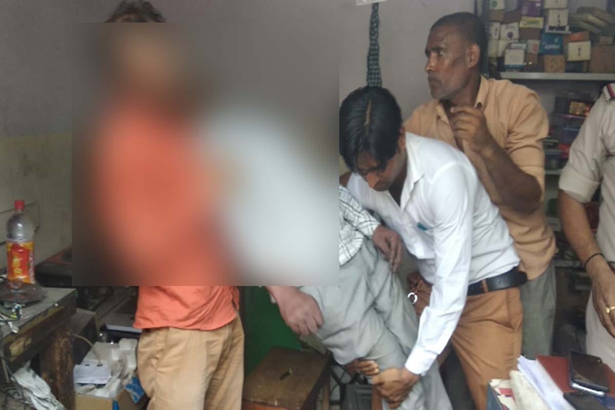 man suicide after clash with his Father in lisadi gate Meerut