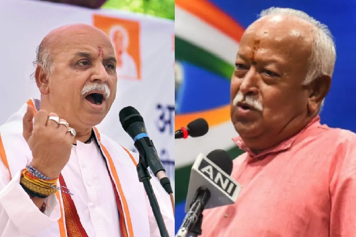 Former VHP leader pravin bhai togadia attacks on RSS chief Mohan Bhagwat latest statement