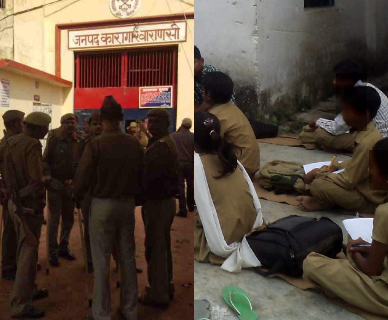 Women prisoner teaching children in district jail varanasi