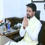 अनुराग ठाकुर ने संभाला कार्यभार