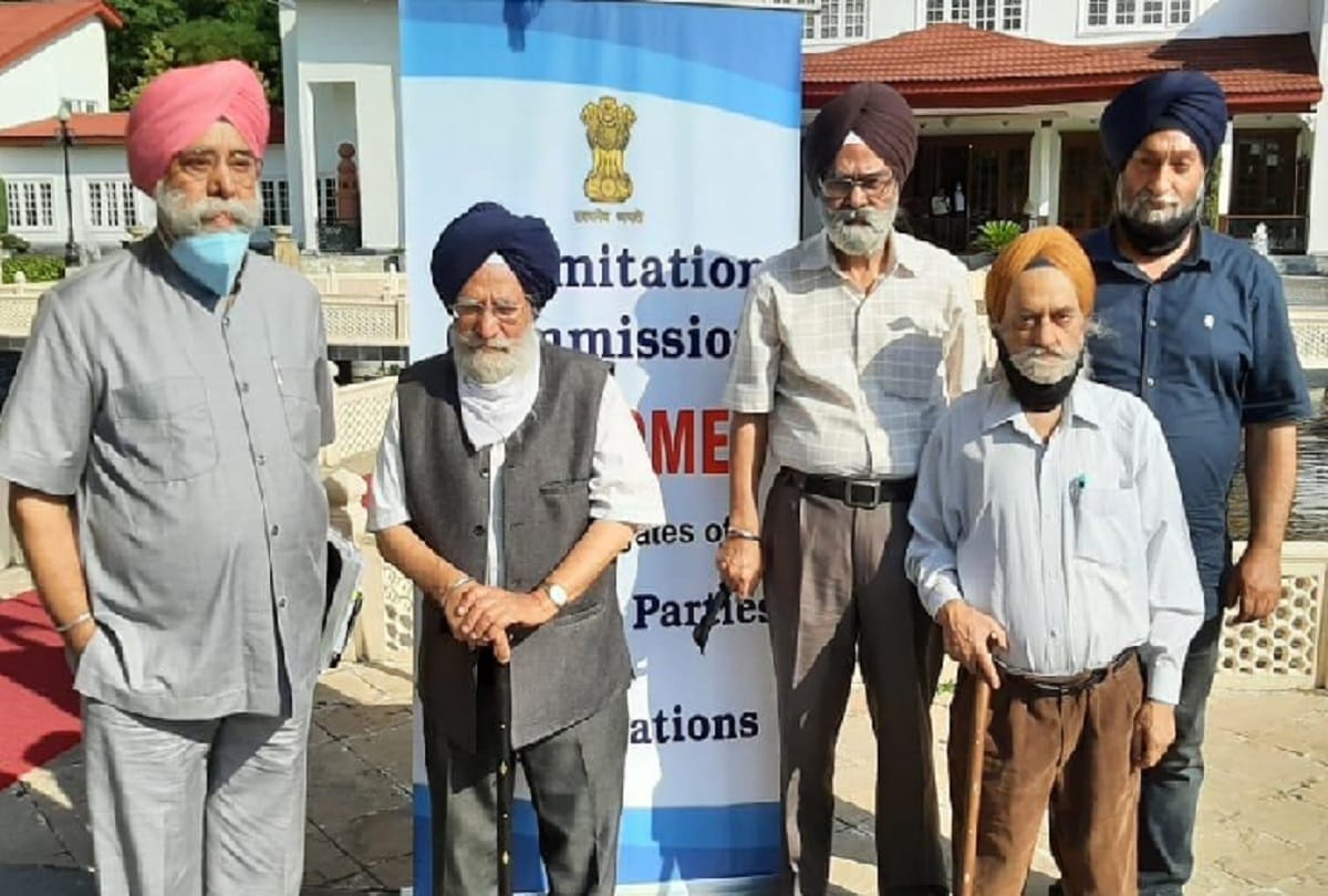 Delimitation Commission saw the ground situation, today met political parties in Kishtwar and Jammu