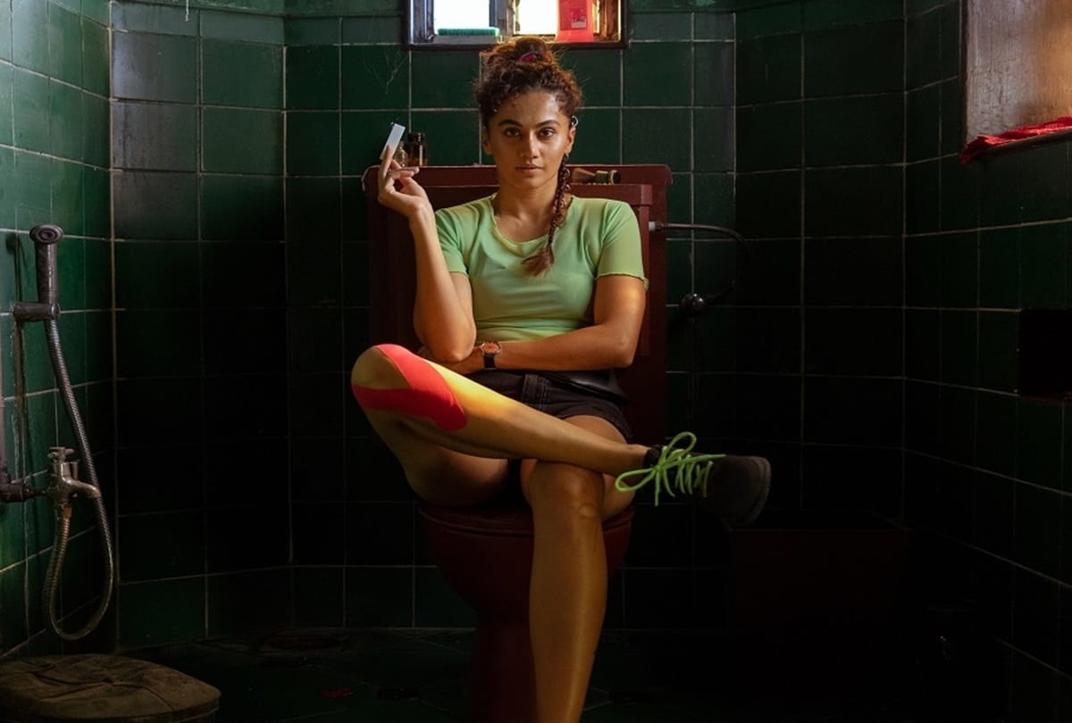 taapsee has completed shooting for film woh ladki hai kahaan