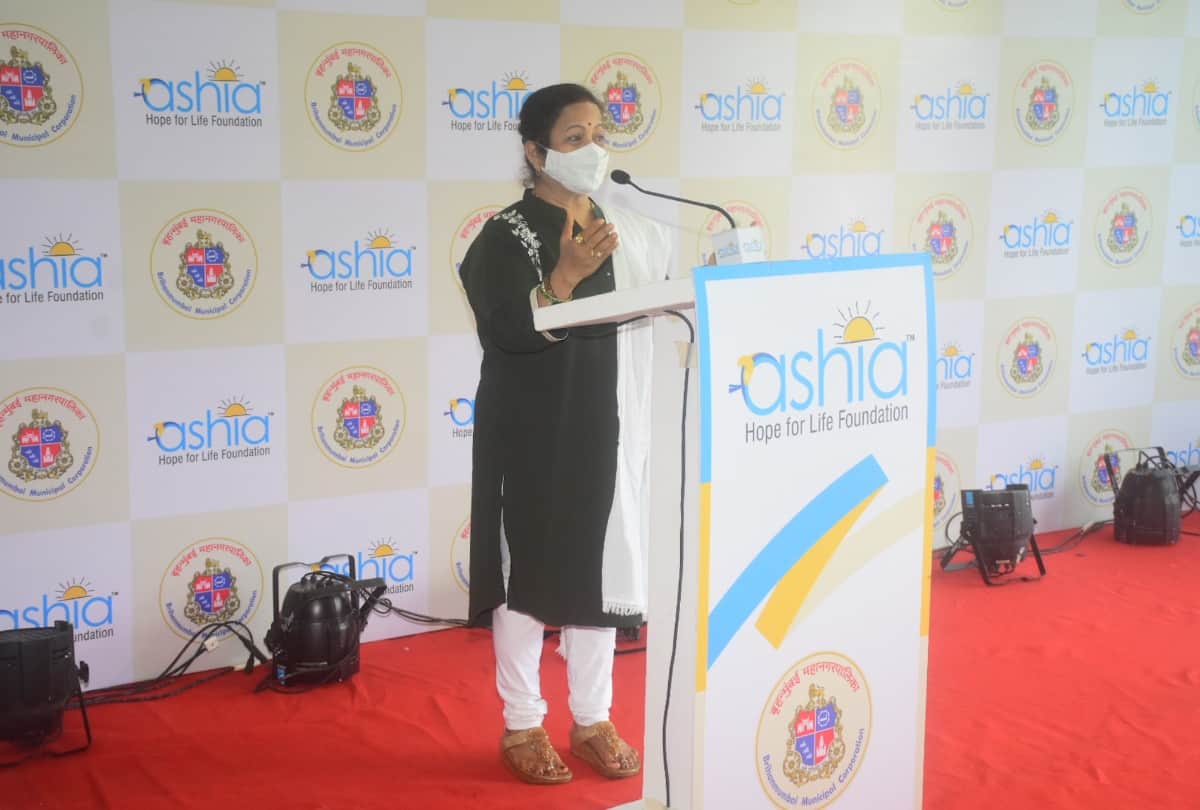 Dhvani Bhanushali Attends Launch Of Covid Isolation Centre For The Underprivileged